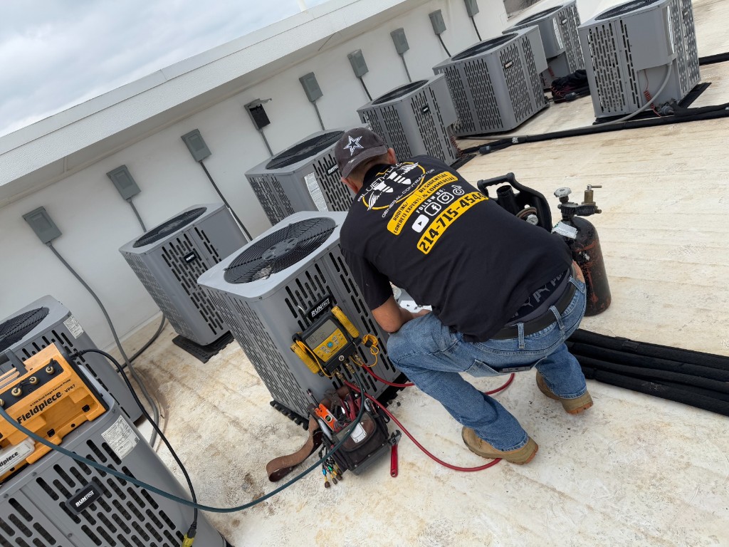 Blueth LLC commercial hvac in Grand Prairie & DFW